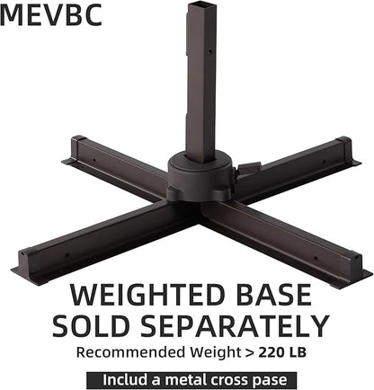 10 X 13 FT Cantilever Outdoor Patio Umbrella - Image 2