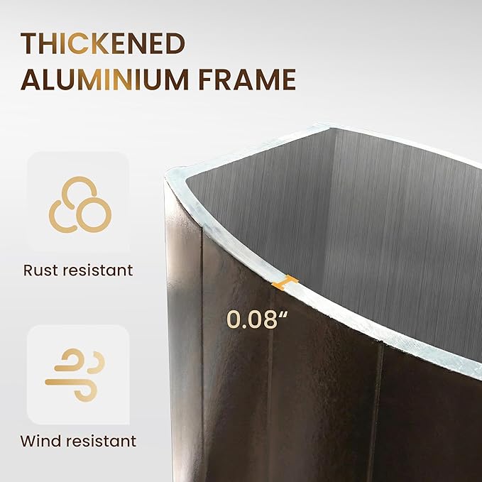 10 X 13 FT Cantilever Patio Umbrella - Image 9