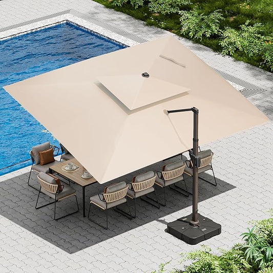10 X 13 FT Cantilever Patio Umbrella by Ombrellon